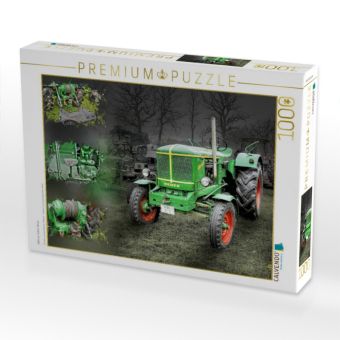 Produktbild: CALVENDO Puzzle Oldtimer Traktor Deutz | 1000 Teile Lege-Gr&ouml;&szlig;e 64x48cm Foto-Puzzle f&uuml;r gl&uuml;ckliche Stunden