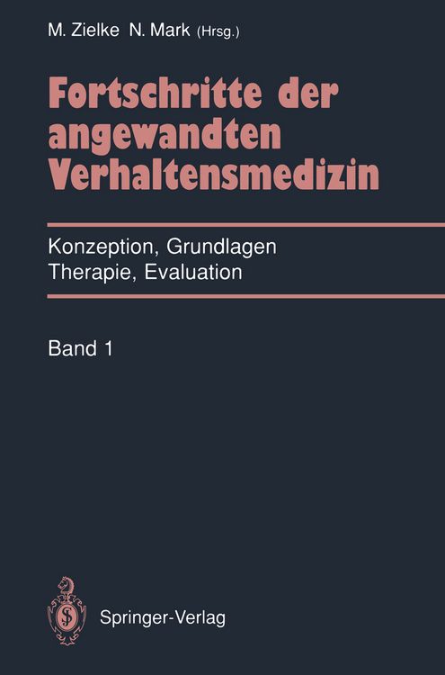 Produktbild: Fortschritte der angewandten Verhaltensmedizin