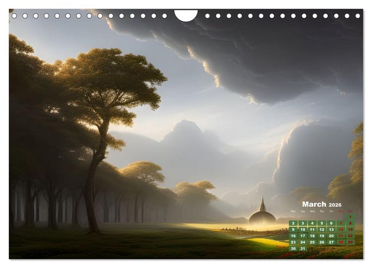 Produktbild: Follow Me... (Wall Calendar 2026 DIN A4 landscape), CALVENDO 12 Month Wall Calendar