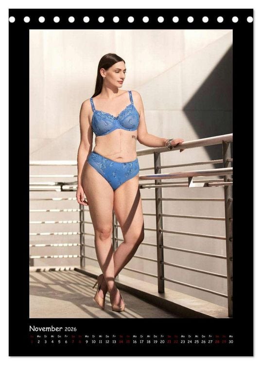 Produktbild: Curvy Model Silvana Denker (Tischkalender 2026 DIN A5 hoch), CALVENDO Monatskalender
