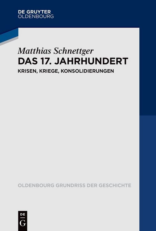 Produktbild: Das 17. Jahrhundert