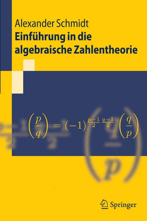 Produktbild: Einf&uuml;hrung in die algebraische Zahlentheorie
