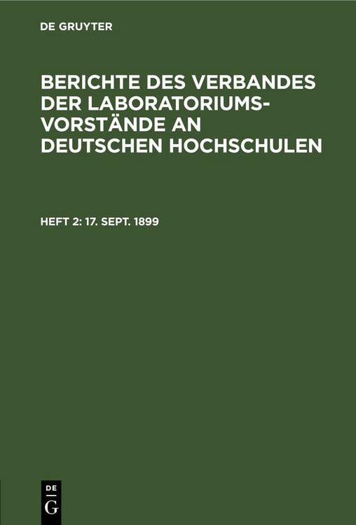 Produktbild: 17. Sept. 1899.