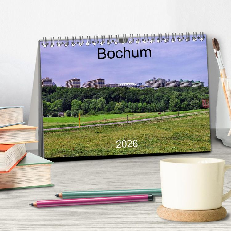 Produktbild: Bochum (Tischkalender 2026 DIN A5 quer), CALVENDO Monatskalender