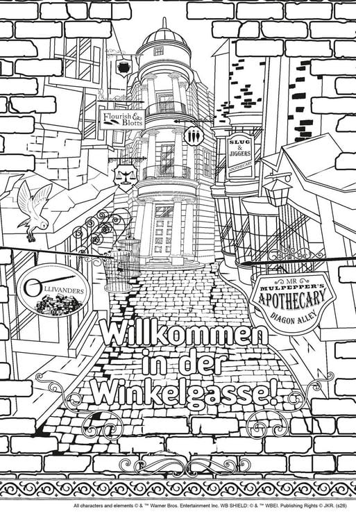 Produktbild: Harry Potter: Der offizielle Sticker- und Malblock
