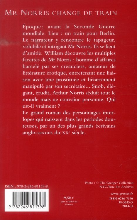 Produktbild: Mr Norris change de train
