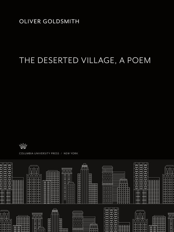 Produktbild: The Deserted Village, a Poem