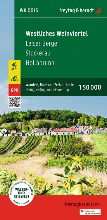 Produktbild: Westliches Weinviertel, Wander + Radkarte 1:50.000