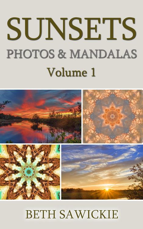 Produktbild: Sunsets: Photos and Mandalas, Volume 1