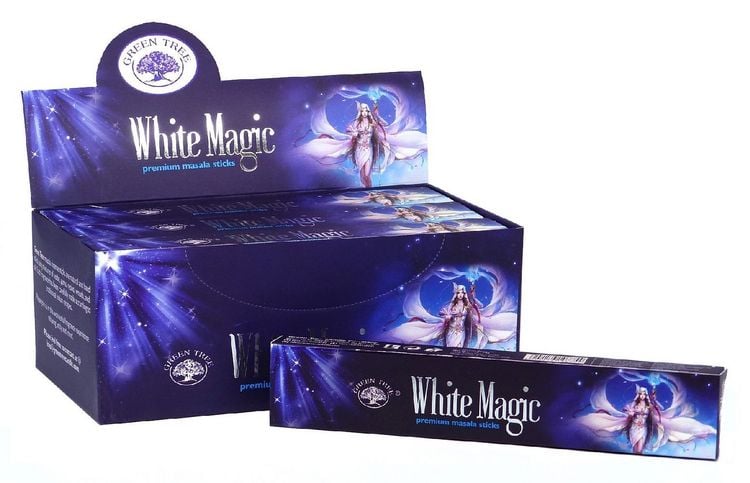 Produktbild: R&auml;ucherst&auml;bchen Green Tree "White Magic" 15gr.