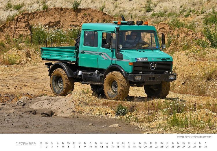 Produktbild: Unimog Klassiker Kalender 2027