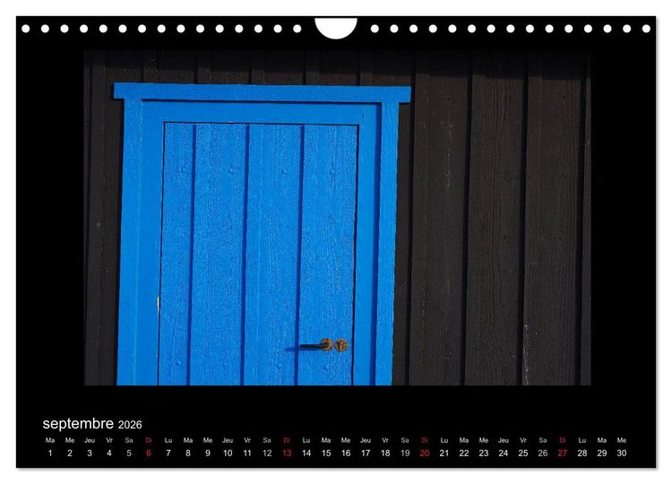 Produktbild: Les Cabanes d'Ol&eacute;ron (Calendrier mural 2026 DIN A4 vertical), CALVENDO calendrier mensuel