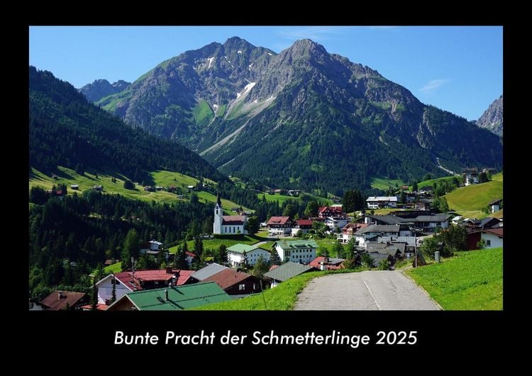 Produktbild: Bunte Pracht der Schmetterlinge 2025 Fotokalender DIN A3