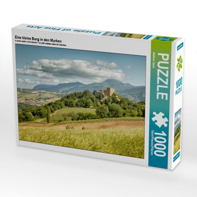 Produktbild: Eine kleine Burg in den Marken (Puzzle)