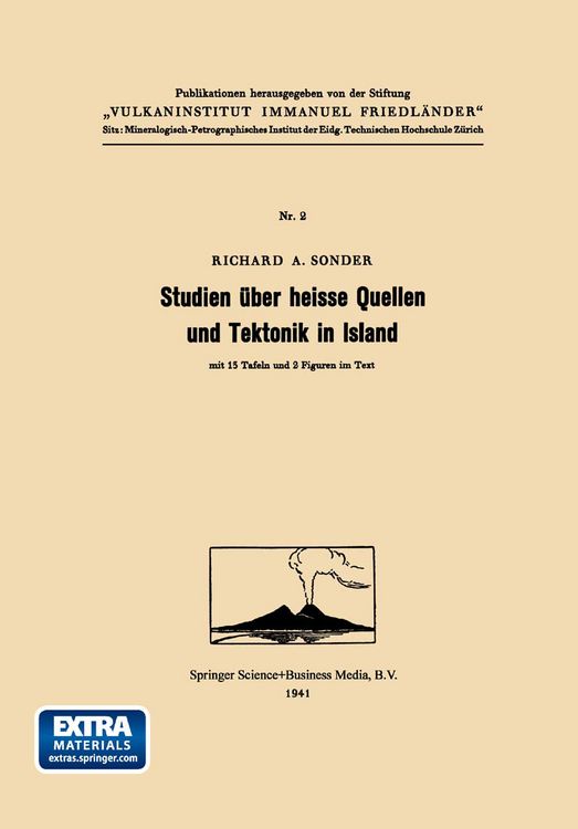 Produktbild: Studien &uuml;ber heisse Quellen und Tektonik in Island
