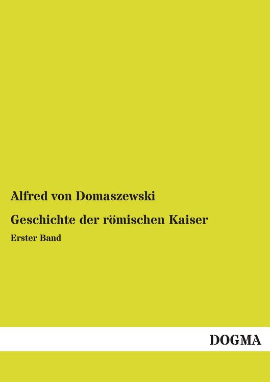 Produktbild: Geschichte der r&ouml;mischen Kaiser