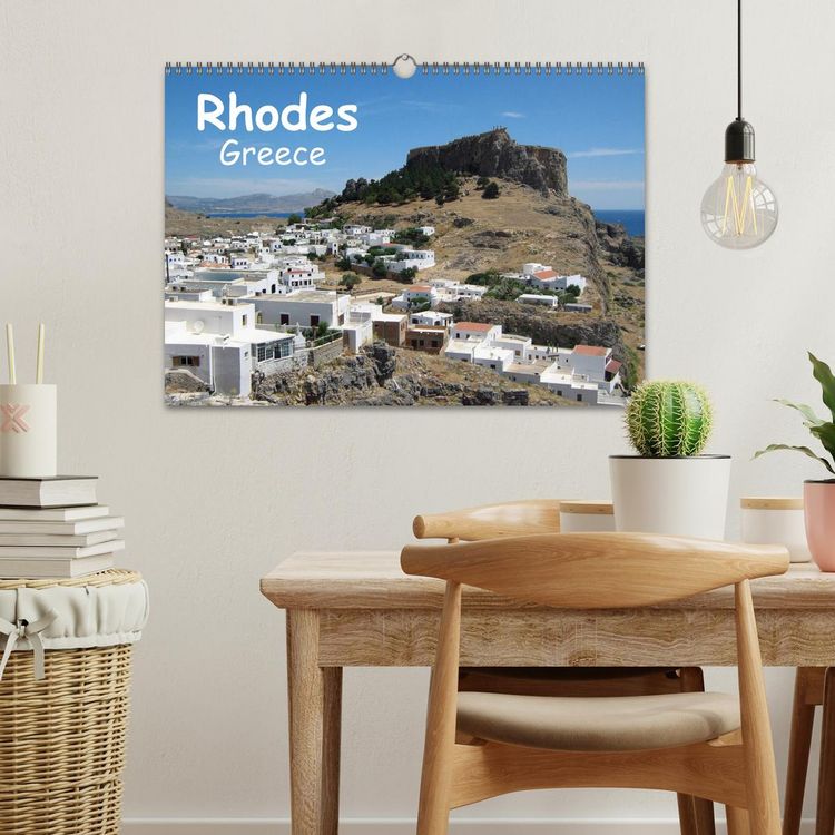 Produktbild: Rhodes - Greece (Wall Calendar 2026 DIN A3 landscape), CALVENDO 12 Month Wall Calendar