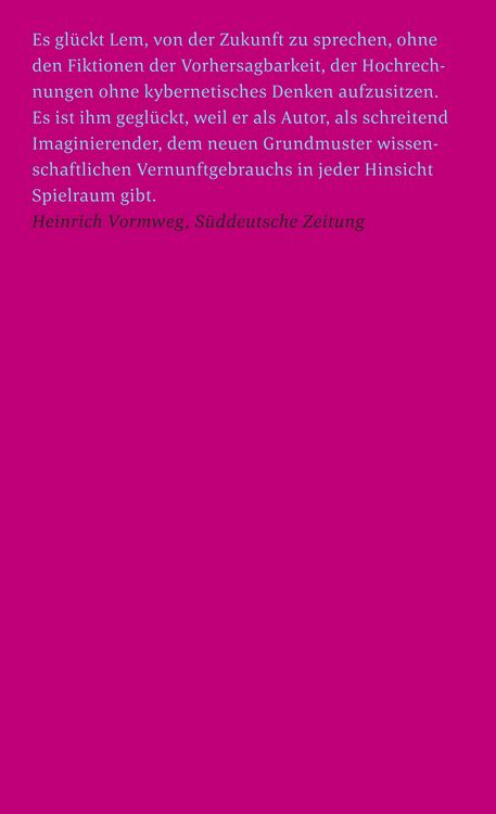 Produktbild: Phantastik und Futurologie. 1. Teil