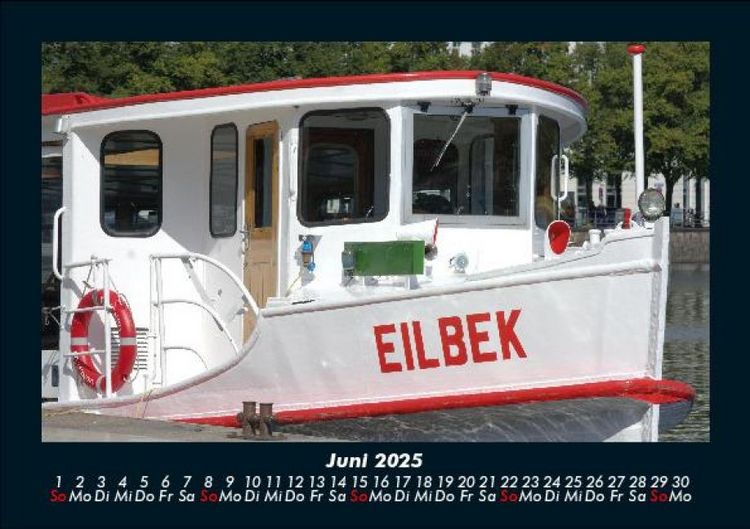 Produktbild: Hamburg 2025 Fotokalender DIN A5