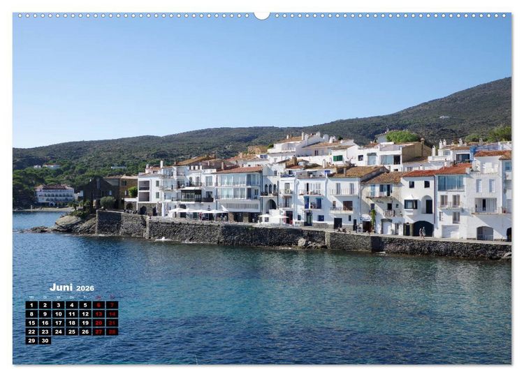 Produktbild: Cadaqu&eacute;s - Perle der Costa Brava (Wandkalender 2026 DIN A2 quer), CALVENDO Monatskalender