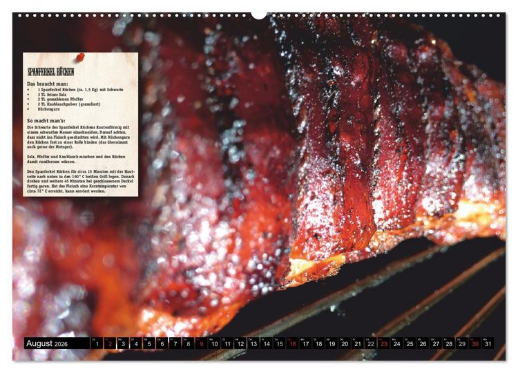 Produktbild: ALIEN-BBQ 2026 (hochwertiger Premium Wandkalender 2026 DIN A2 quer), Kunstdruck in Hochglanz