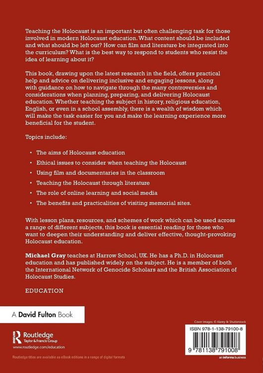 Produktbild: Teaching the Holocaust