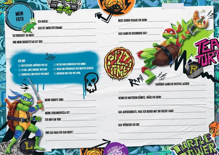 Produktbild: Teenage Mutant Ninja Turtles: Mutant Mayhem - Meine Freunde