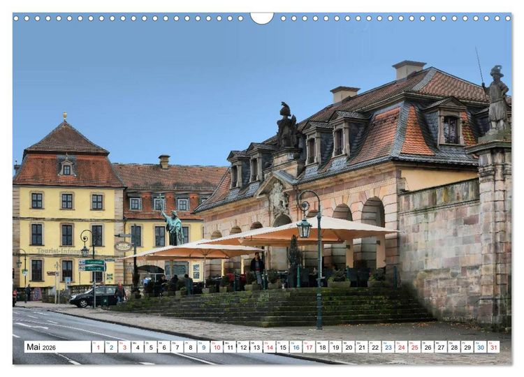 Produktbild: Fulda - die Barockstadt (Wandkalender 2026 DIN A3 quer), CALVENDO Monatskalender
