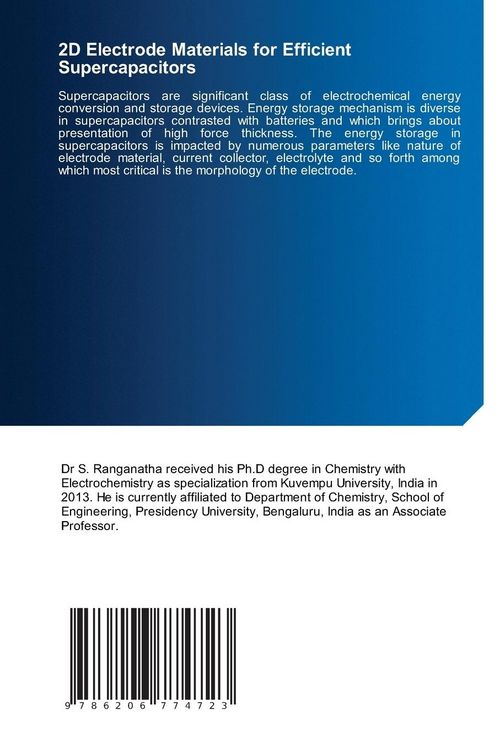 Produktbild: 2D Electrode Materials for Efficient Supercapacitors
