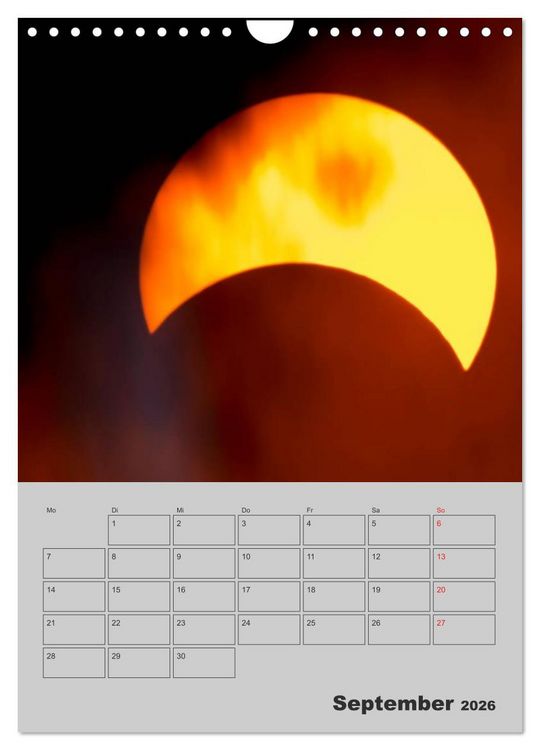 Produktbild: Wunderbares Universum (Wandkalender 2026 DIN A4 hoch), CALVENDO Monatskalender