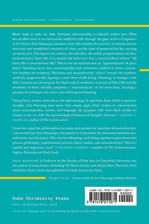 Produktbild: For a Pragmatics of the Useless