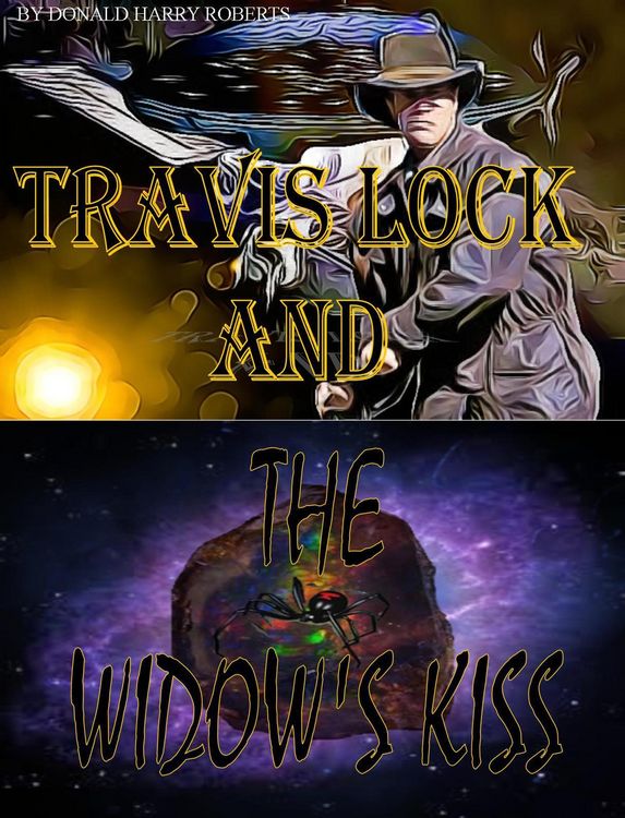 Produktbild: Travis Lock and The Widow's Kiss (Travis Lock Mysteries, #1)