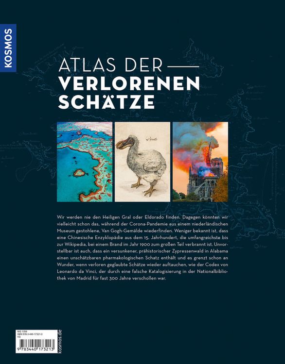 Produktbild: Atlas der verlorenen Sch&auml;tze