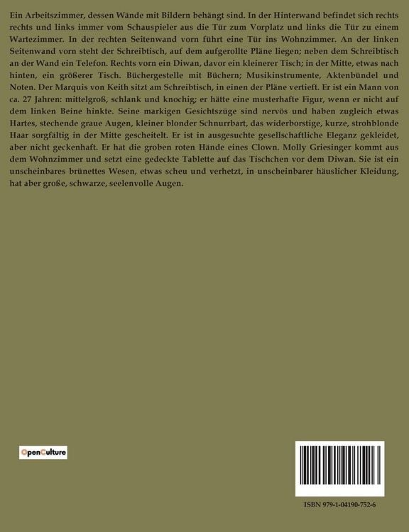 Produktbild: Der Marquis von Keith