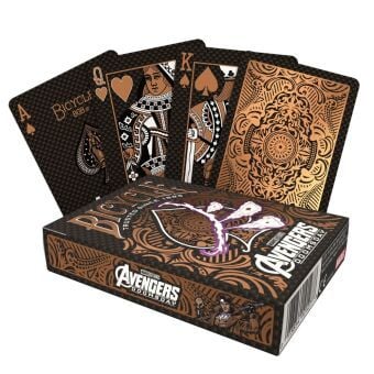 Produktbild: Bicycle&reg; Marvel Avengers Gambit (Designer Spielkarten, Poker, Skat...)