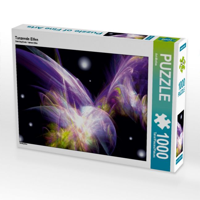 Produktbild: CALVENDO Puzzle Tanzende Elfen | 1000 Teile Lege-Gr&ouml;&szlig;e 64x48cm Foto-Puzzle f&uuml;r gl&uuml;ckliche Stunden