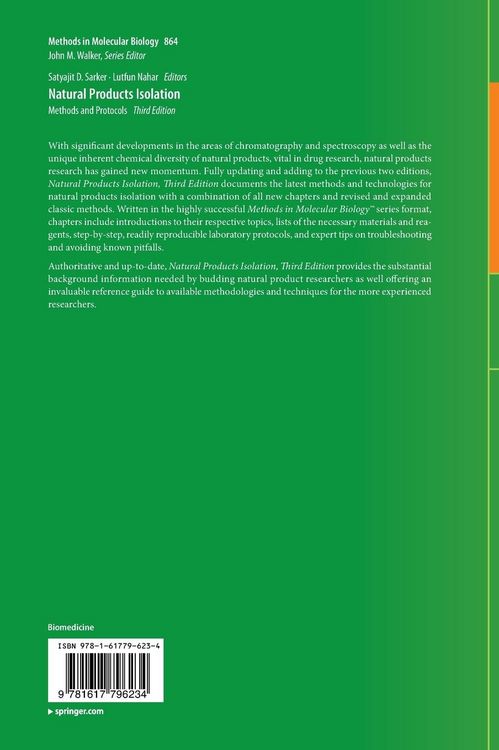 Produktbild: Natural Products Isolation
