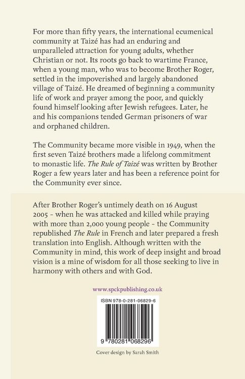 Produktbild: The Rule of Taize