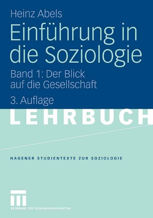 Produktbild: Einf&uuml;hrung in die Soziologie