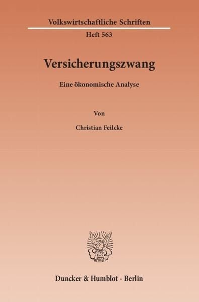 Produktbild: Versicherungszwang.