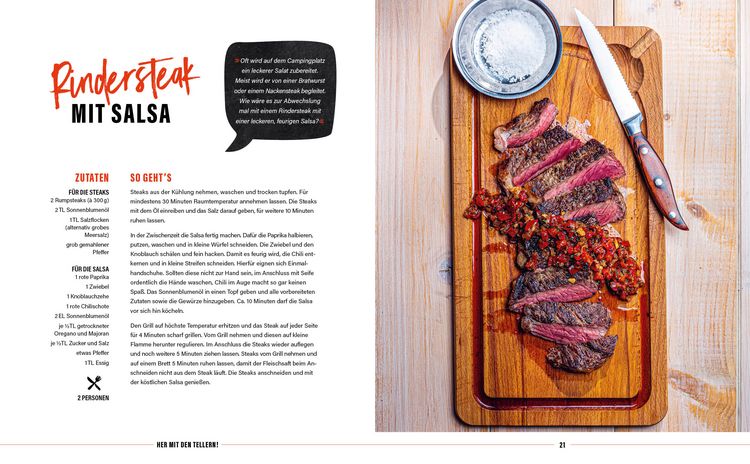 Produktbild: Das Camping-Grillbuch &ndash; Die 70 besten Rezepte von @mr.nicefood