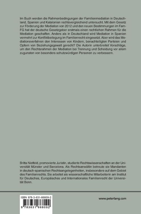 Produktbild: Mediation als Verfahren der konsensualen Konfliktbeilegung bei Trennung und Scheidung