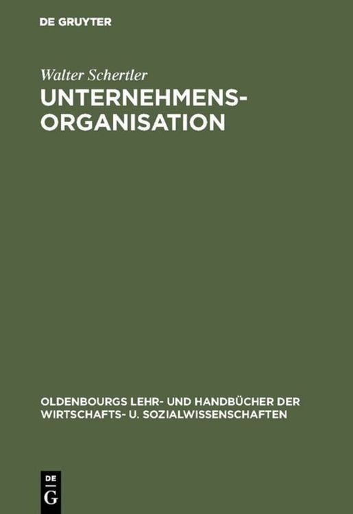 Produktbild: Unternehmensorganisation