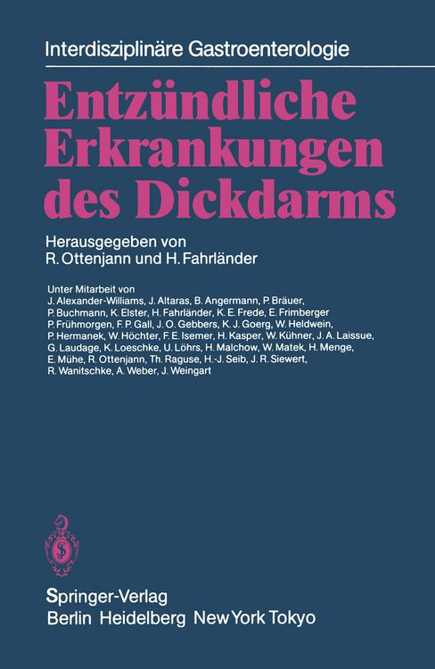 Produktbild: Entz&uuml;ndliche Erkrankungen des Dickdarms