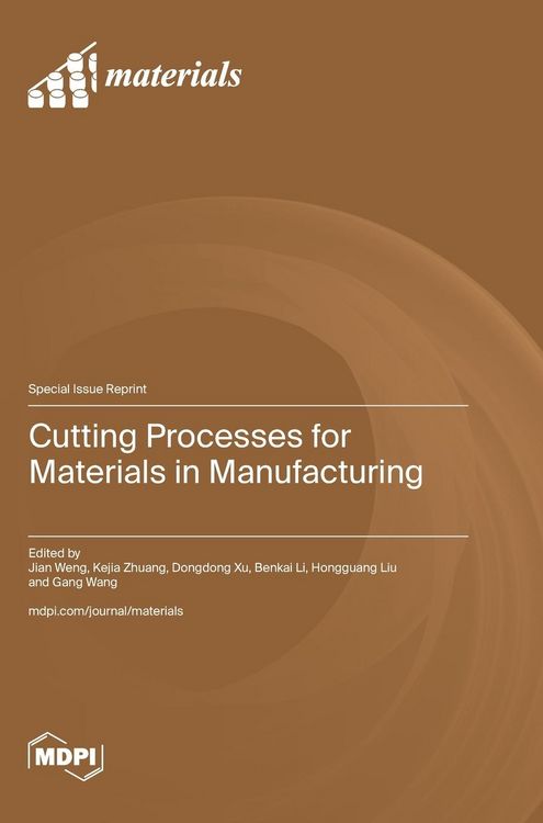 Produktbild: Cutting Processes for Materials in Manufacturing