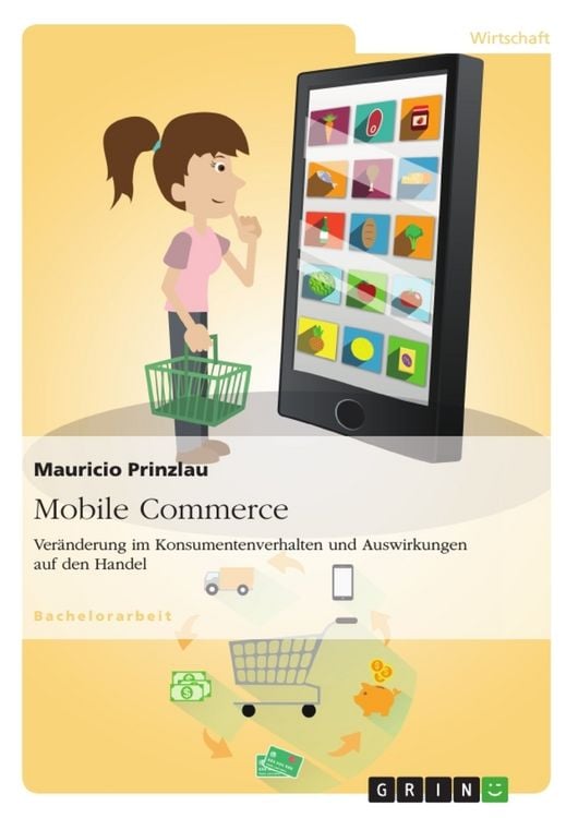 Produktbild: Mobile Commerce. Ver&auml;nderung im Konsumentenverhalten und Auswirkungen auf den Handel