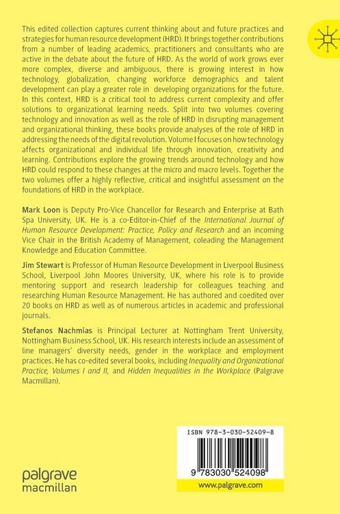 Produktbild: The Future of HRD, Volume I