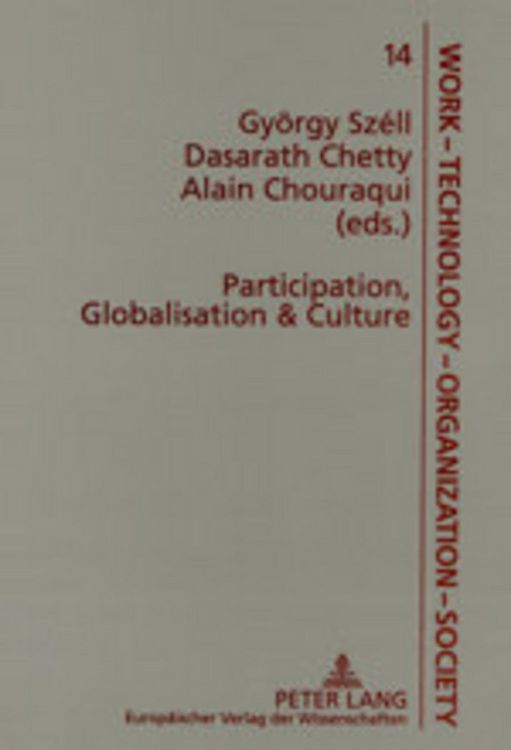 Produktbild: Participation, Globalisation & Culture