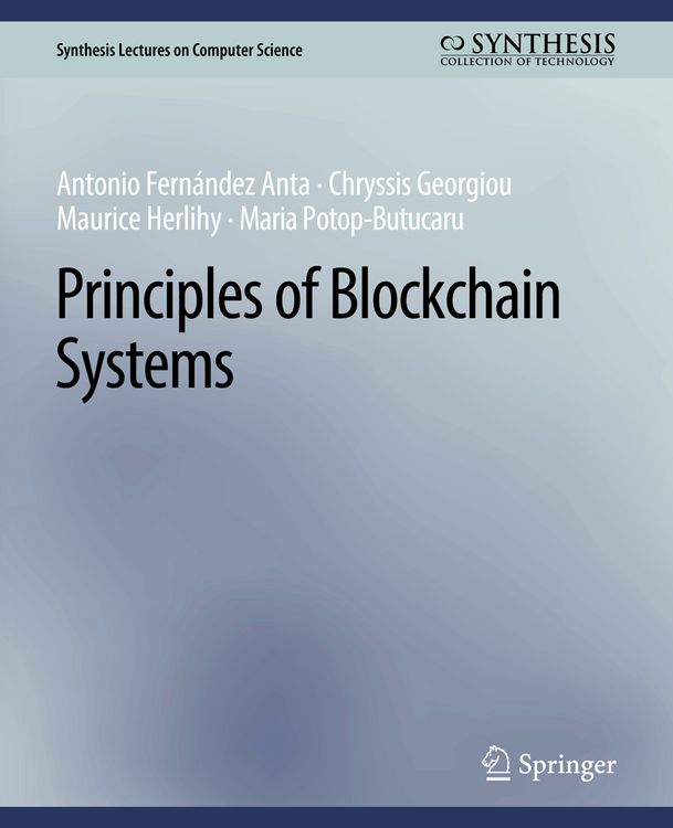 Produktbild: Principles of Blockchain Systems