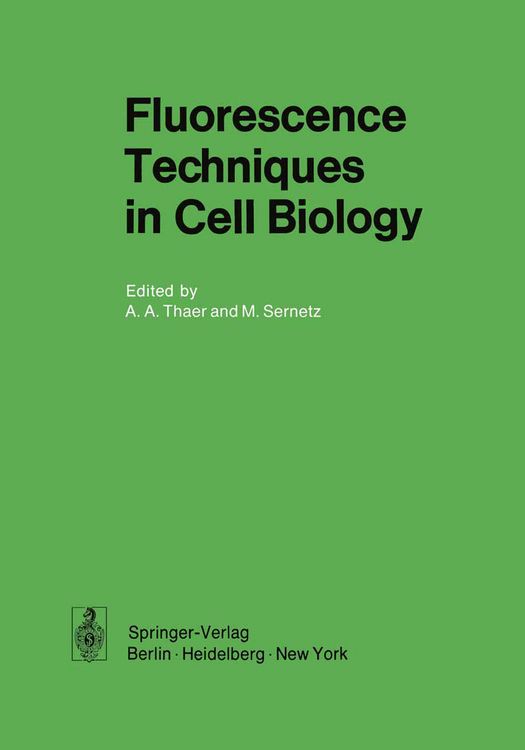 Produktbild: Fluorescence Techniques in Cell Biology
